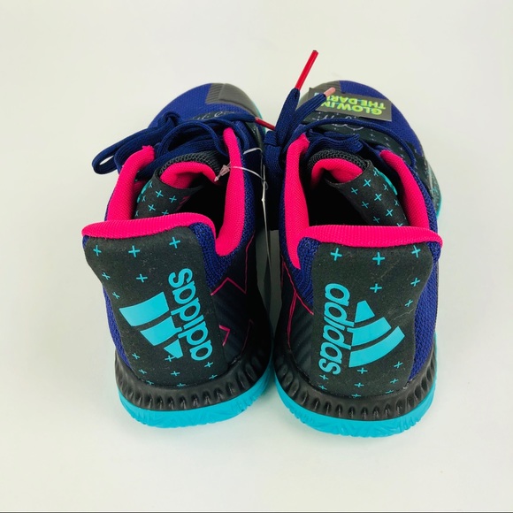 Adidas Harden Vol.3 J Big Kids 5 Shoes Glow Dark - Picture 4 of 7